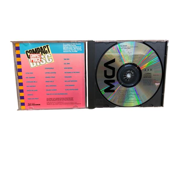 Vintage 1961 Bing Crosby Merry Christmas Classics Audio Music CD in Jewel Case - Picture 2 of 3